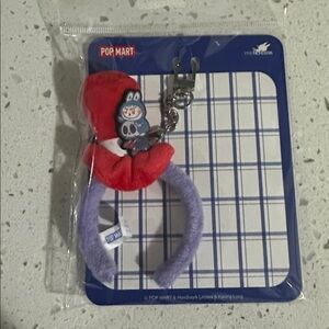 Pop Mart Labubu Labubus Tycoco The Monsters Headband Keychain Bag Charm Key